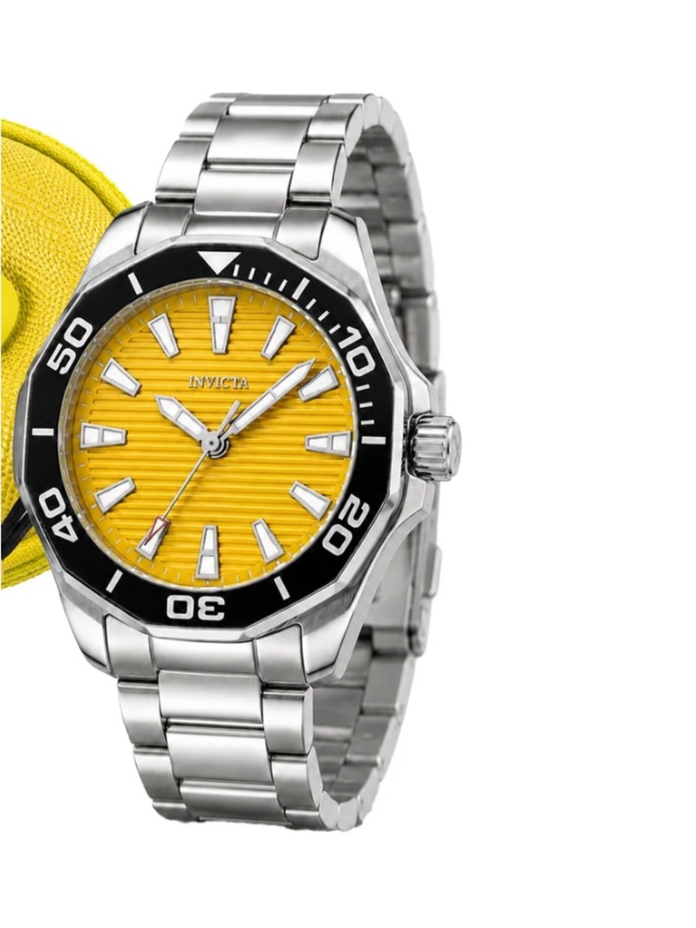 Invicta Pro Diver Meridian Special Edition Men's Watch - 46mm, Silver (001-GA-M-